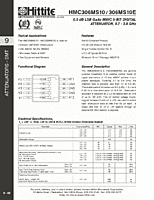 DataSheet HMC306MS10 pdf